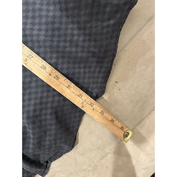 Robert Graham 2XLT Tall Black Gray Long Sleeve Button up shirt - Picture 6 of 7